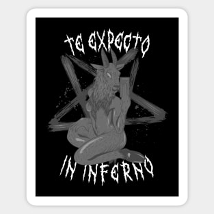 Female Baphomet Demon Sticker